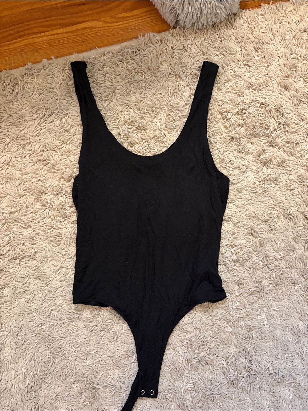 Black One-Piece Bodysuit